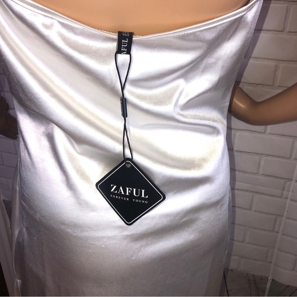 Sleeveless Dresses for Women Women Dress Sleeveless Zanful Forever M NEW White - Picture 6 of 6